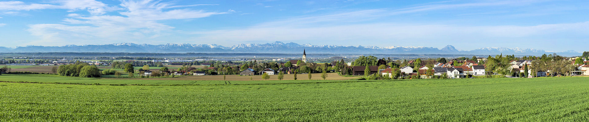 Panorama Kirchberg-Thening